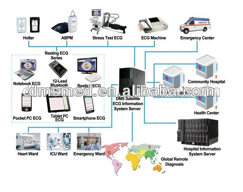 CardioScan Holter Satellite ECG Holter Satellite ECG