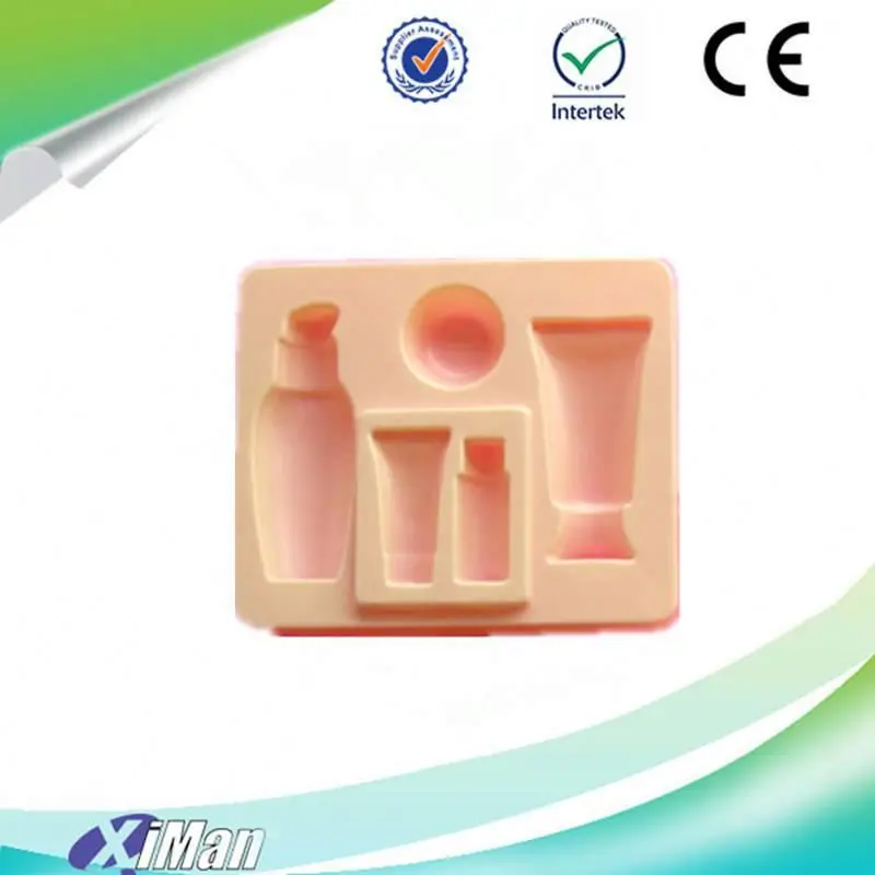 China Factory Price PVC Flocking Blister Tray Velvet Inner Blister Trays Packaging for Jewelry