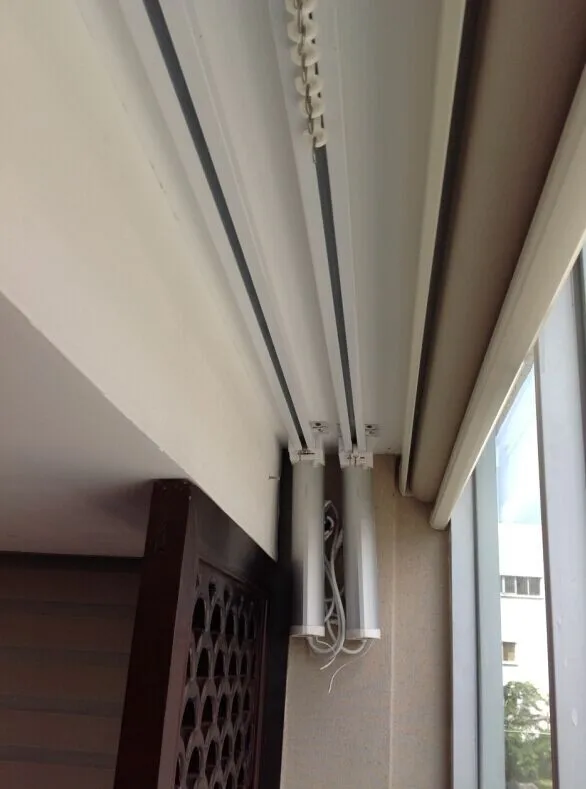 100% Polyester Wave Curtain Oriel Window Hotel Office Window Blackout Drapes and Curtains Best Selling Window Treatment