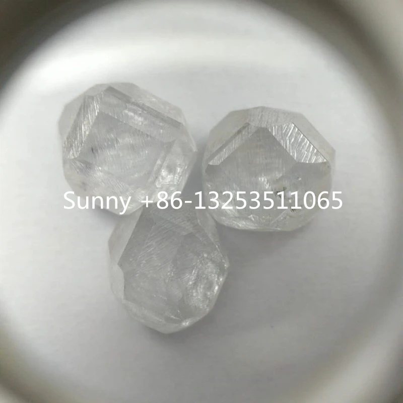 1-1.5 carat A1 quality Loose Gemstone Loose Diamonds uncut 1 carat round diamond