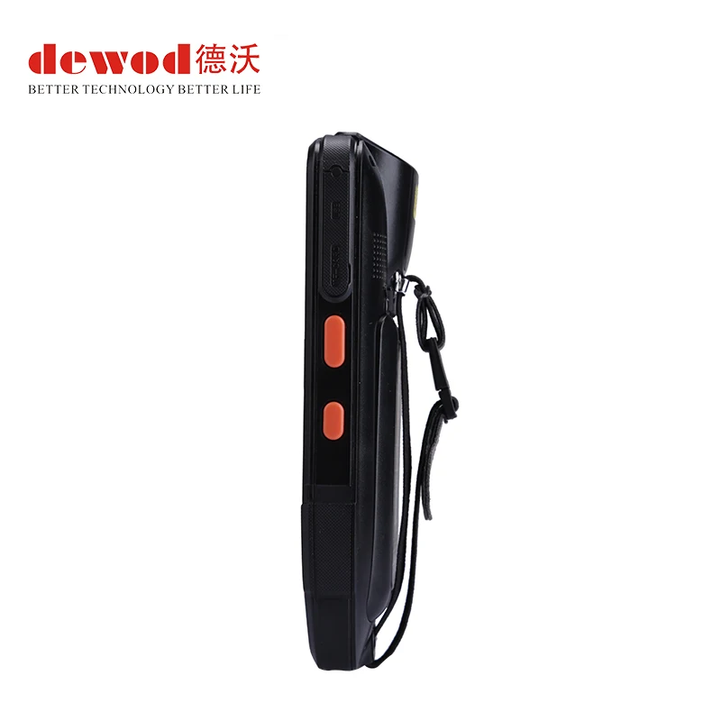 Rugged handheld smartphone 1D 2D barcode scanner PDA with 4G/ Wifi/ BT /3G/ 4G Android5.1