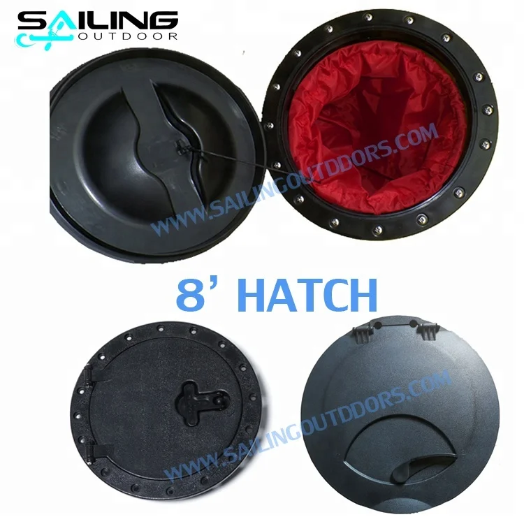 8 Inch Deck Hatch Cover With Red Bag Marine For Ship Boat Fishing Kayak Accessories Waterproof From Sailing Outdoors