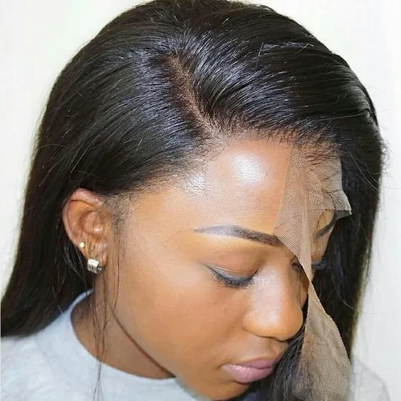 
Virgin cuticle aligned brazilian human hair HD lace frontal,raw virgin hair closure with bundles,transparent hd lace frontal 