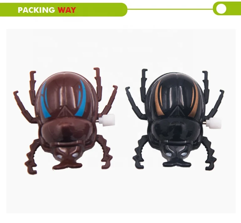 high-quality upper chain lifelike beetle insect toy for kids