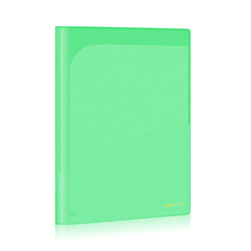 Customized wholesale cheap handmade l shape a4 hard cover file folder