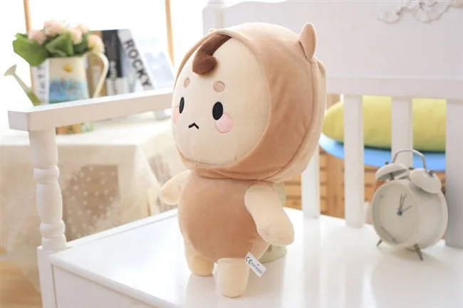 Wholesale custom plush buckwheat doll toy lonely and brilliant god buckwheat doll gift