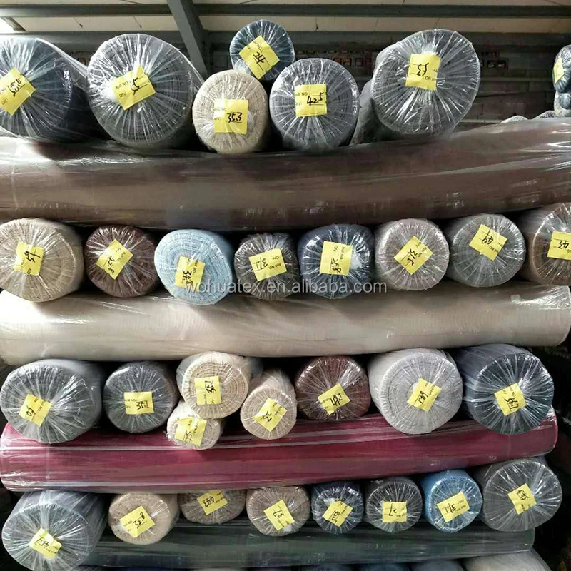 Cheap Wholesale Textile cotton  spandex Fabric stock lot