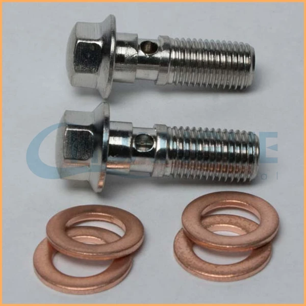 Заводская цена, гидравлический фитинг из углеродистой стали для болтов банджо