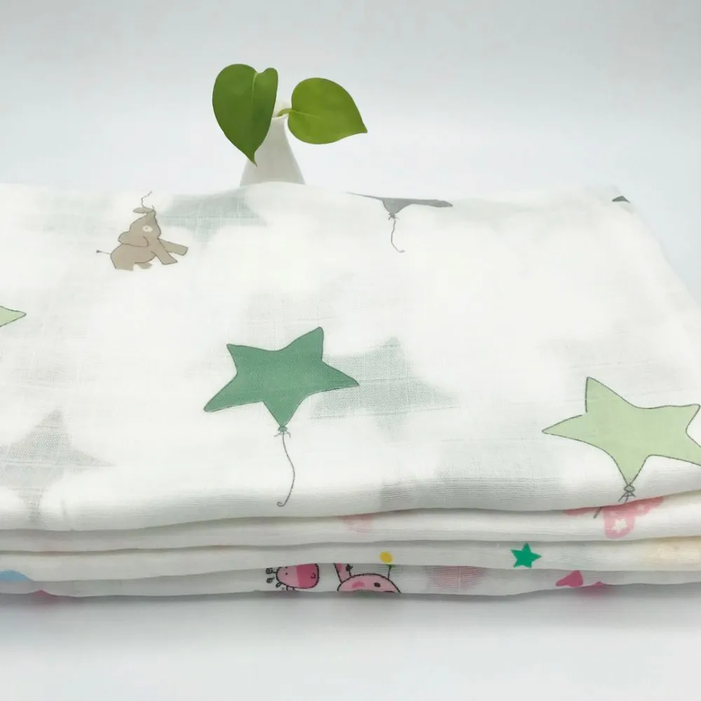 
Manufacturer supplier 100% cotton muslin fabric double layer gauze fabric 