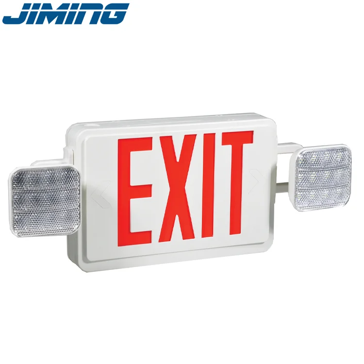 UL Exit Sign Combo Emergency Lighting JLEC2RW cUL emergency light electric exit sign
