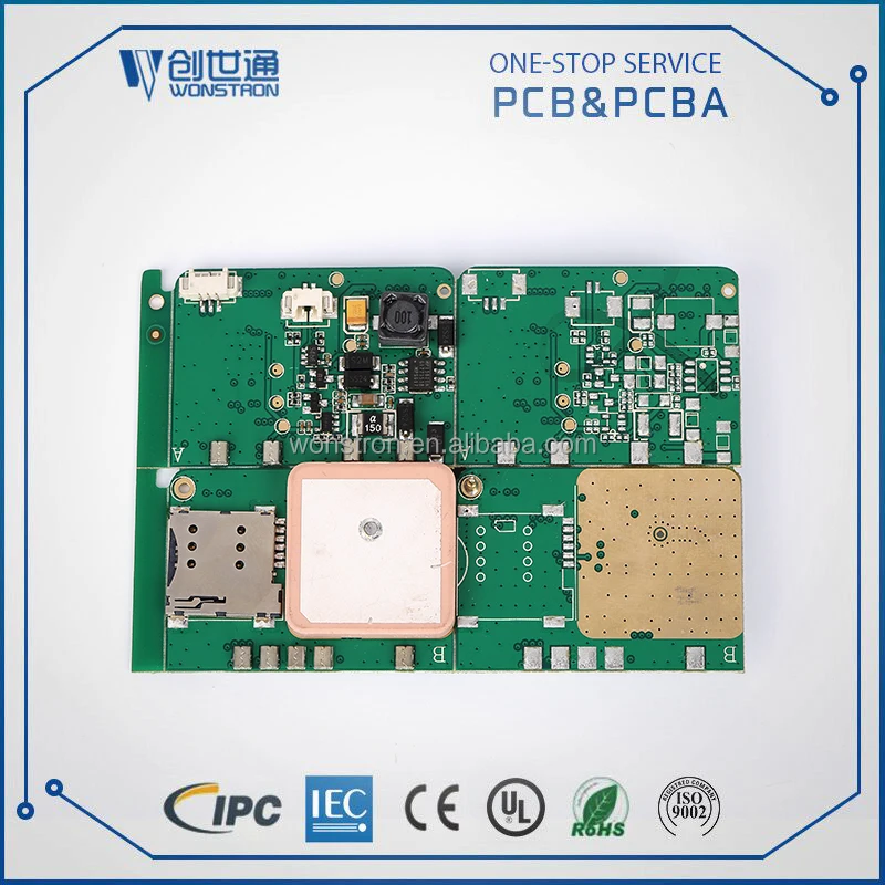 HASL печатных плат oem pcba службы для GPS трекер