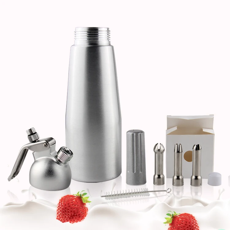 cream dispenser machine hot sale on amazon Dessert Tools Type and Aluminum Metal Type whipped cream chargers