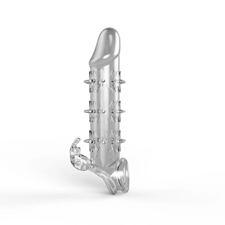 Penis Sleeve with Spike Adult Sex Toys for Man Penis Enlargement