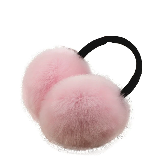 
Russian Style Winter Ear Protection Ladies Plush Faux Fur Ear Muffs baby earmuffs winter 