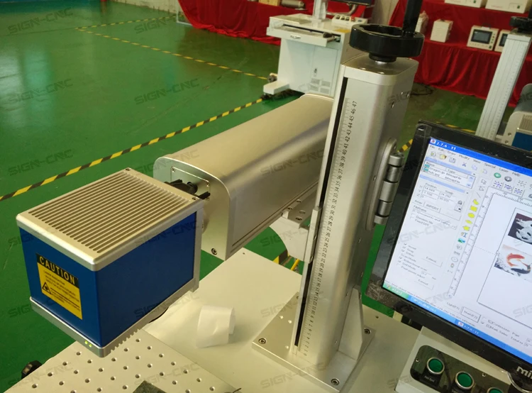 Mobile Phone Case/mobile Cover/button/ Marking Machine Fiber Laser Marking Machine Sign 20W Manufacturer Air Cooling 1060nm