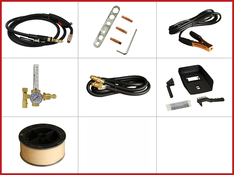 LOTOS MIG175 guangzhou gasless flux cored wire feeder dc inverter co2  inverter mig welding machine