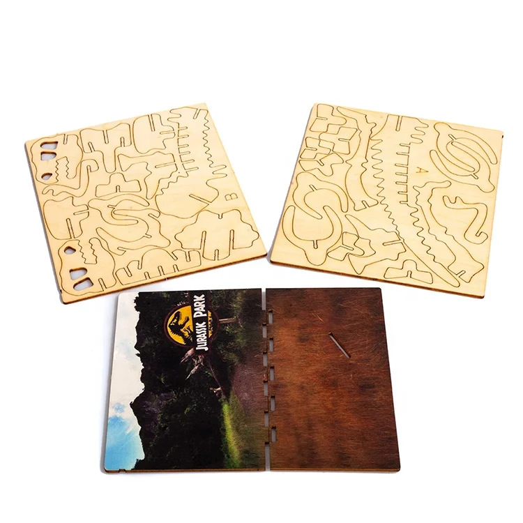 Creative Birthday Gift Wooden Laser Cut Greeting Card