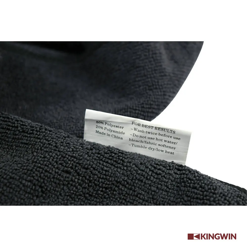 Professional black cotton salon towels,towels for spa