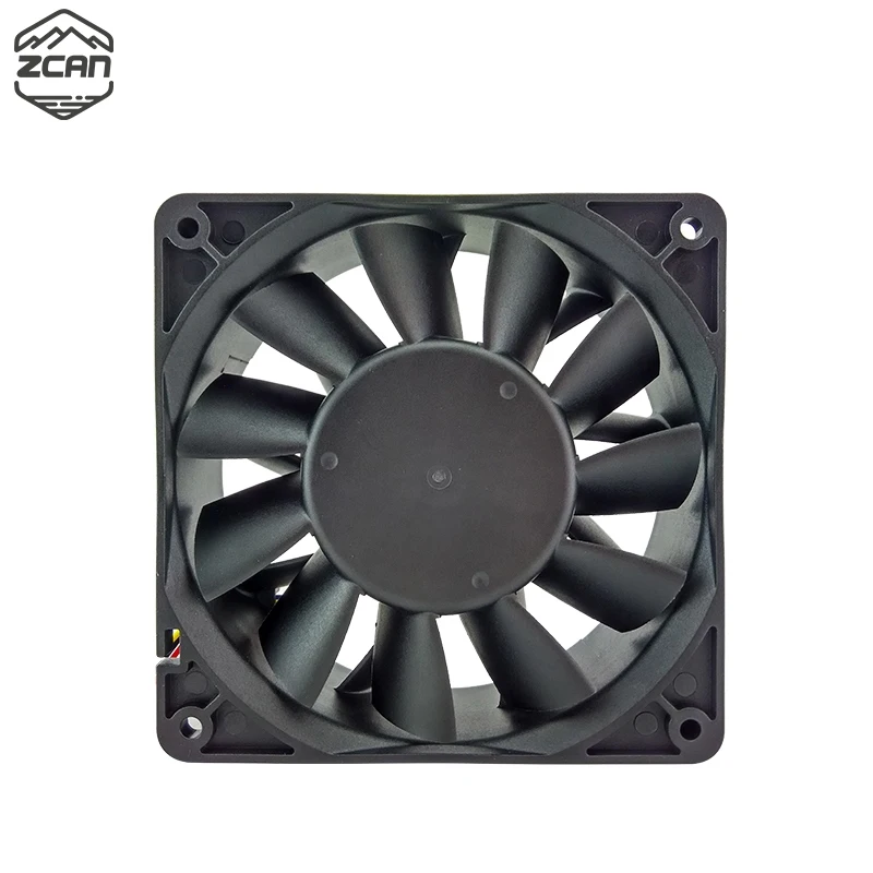 Китай завод Оптовая DC 12v bitcoin Майнер охлаждения вентилятор 120 * 120 * 38 мм 4800/6000 об/мин antminer вентилятора
