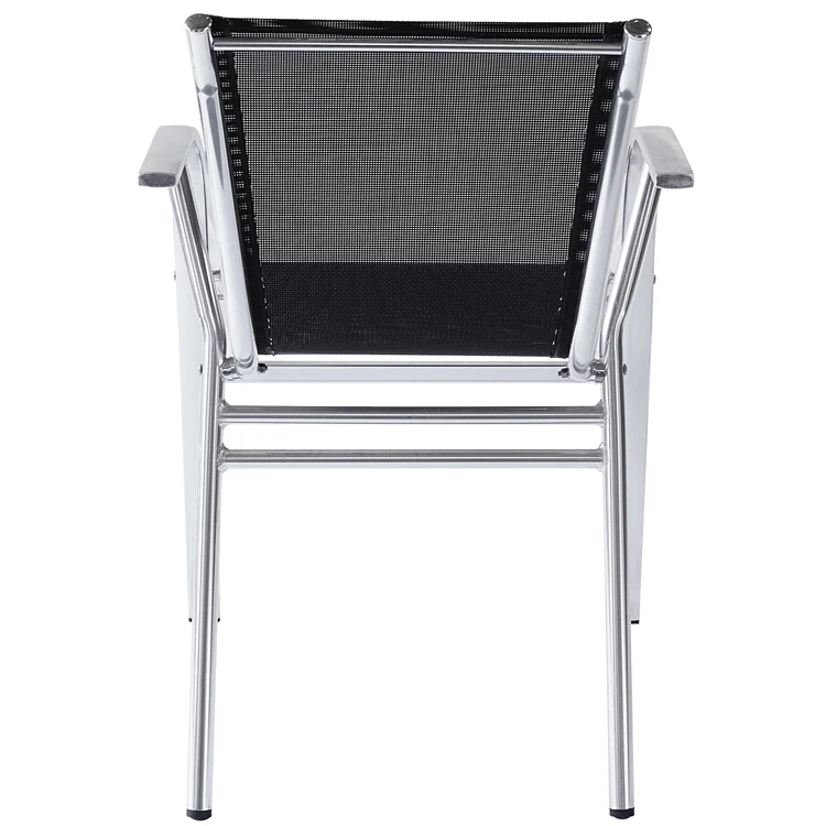 Outdoor Garden Furniture Aluminum Hotel Dining Modern Restaurant Chair