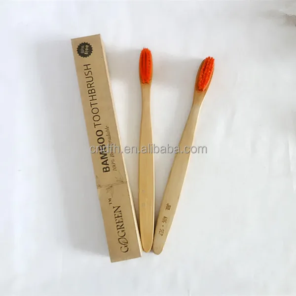 wood corn starch toothbrush bamboo toothbrush