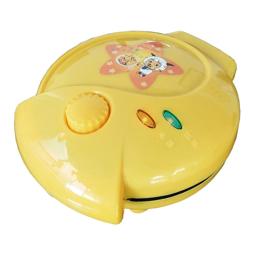 Household Electric Mini Pop Cake Cup Cake Maker Sandwich Plates Baking Cake Zhejiang 7 CAKES DK-8807 Octbebe Cartoon Yellow 1000