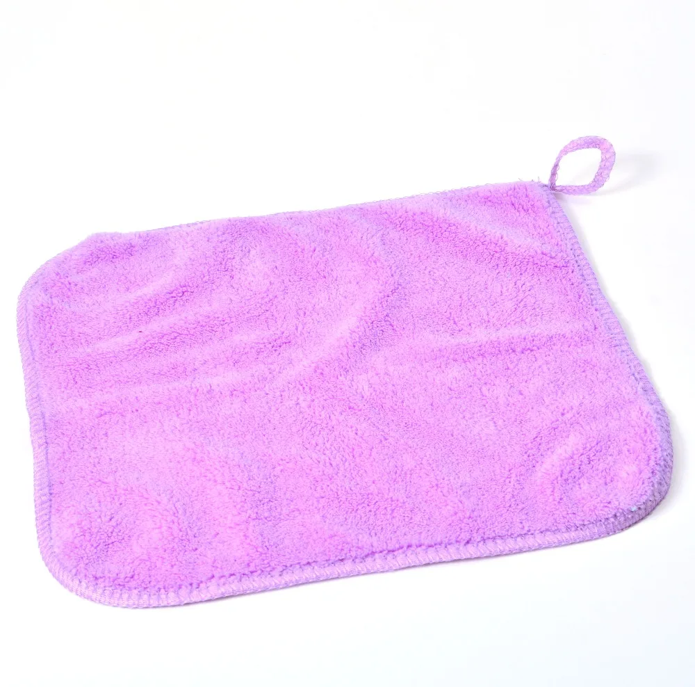 Super Water Absorbent Reusable Coral Fleece Velvet Towel for Washing