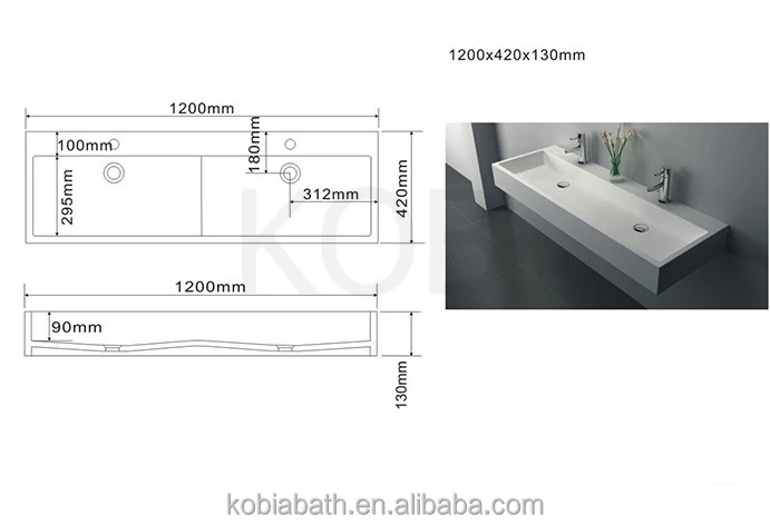 CK2004 China manufacture washing basin double faucet double sink,washbasin