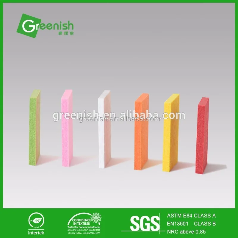 New arrival qrd diffuser polyester fiber material acoustic panel for building