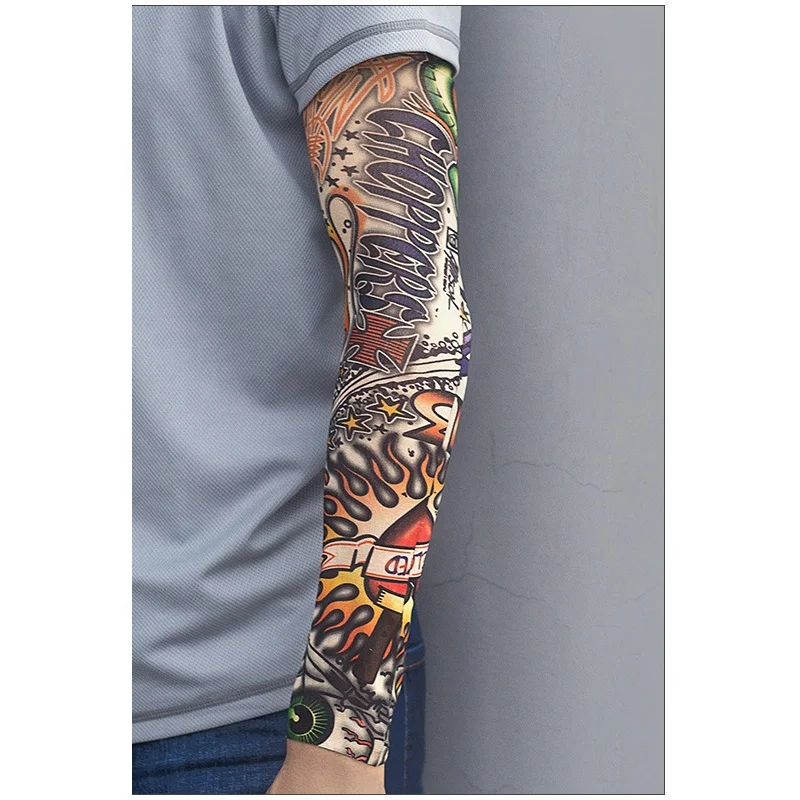 temporary hand nylon tattoo sleeves for women