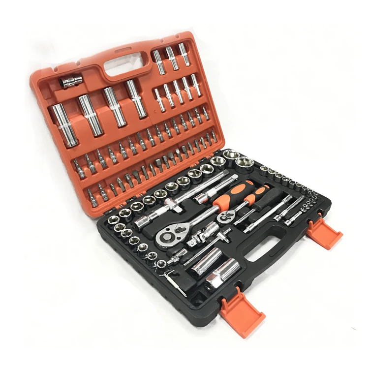 High Class Quality 108PCS ratchet wrench hand socket Wrench tool set Auto Tool