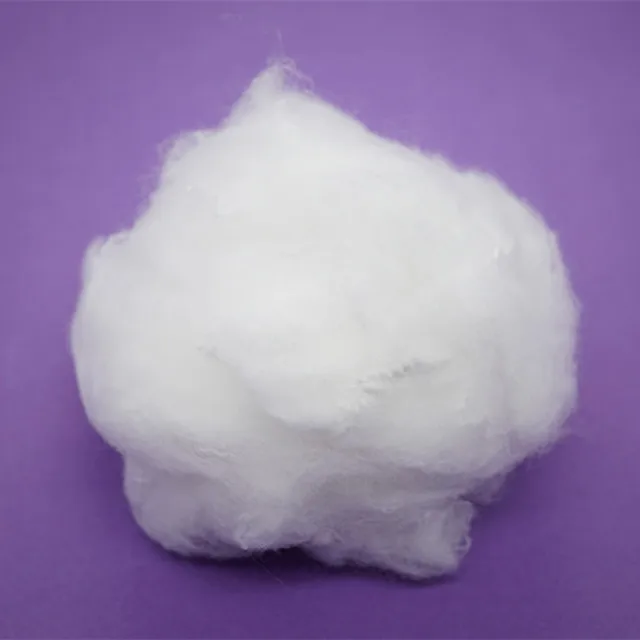 4d 51mm 110 degrees pet low melt fiber virgin grade polyester fibre