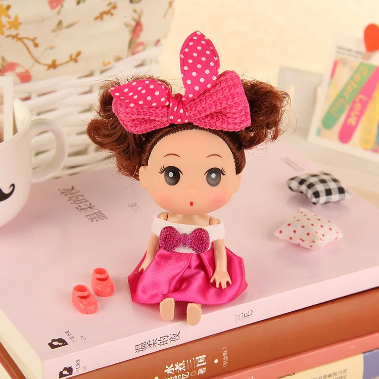 Wholesale Korean 12cm Silicone Toy Doll Creative Child Baby Toy Wedding Gift Doll