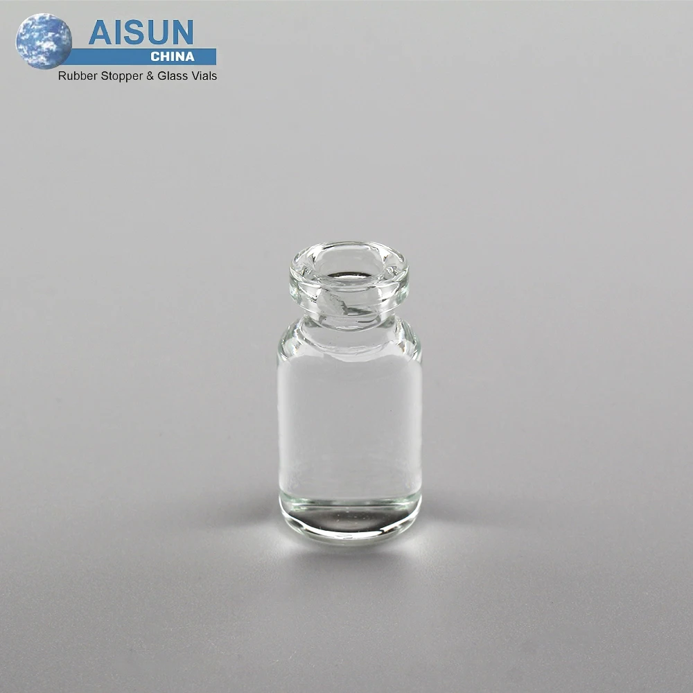 High-quality 2ml mini clear glass vial tubular glass ampoules and vials
