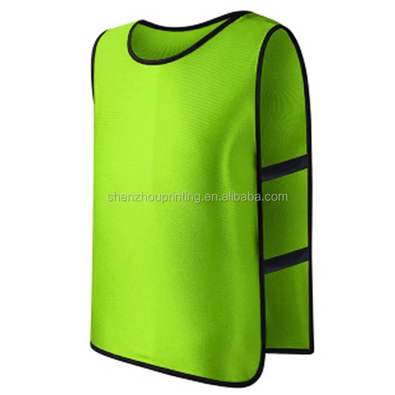 Cheap price custom colors sport wear mesh soccer training bibs for adults and kids
