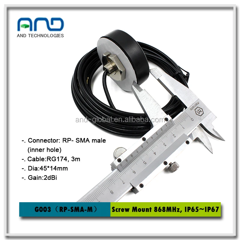 ism antenna FM band 868Mhz antenna 868 MHz Antenna with 2 dB Gain TX/RX,868m Aerial long range transceiver antenna