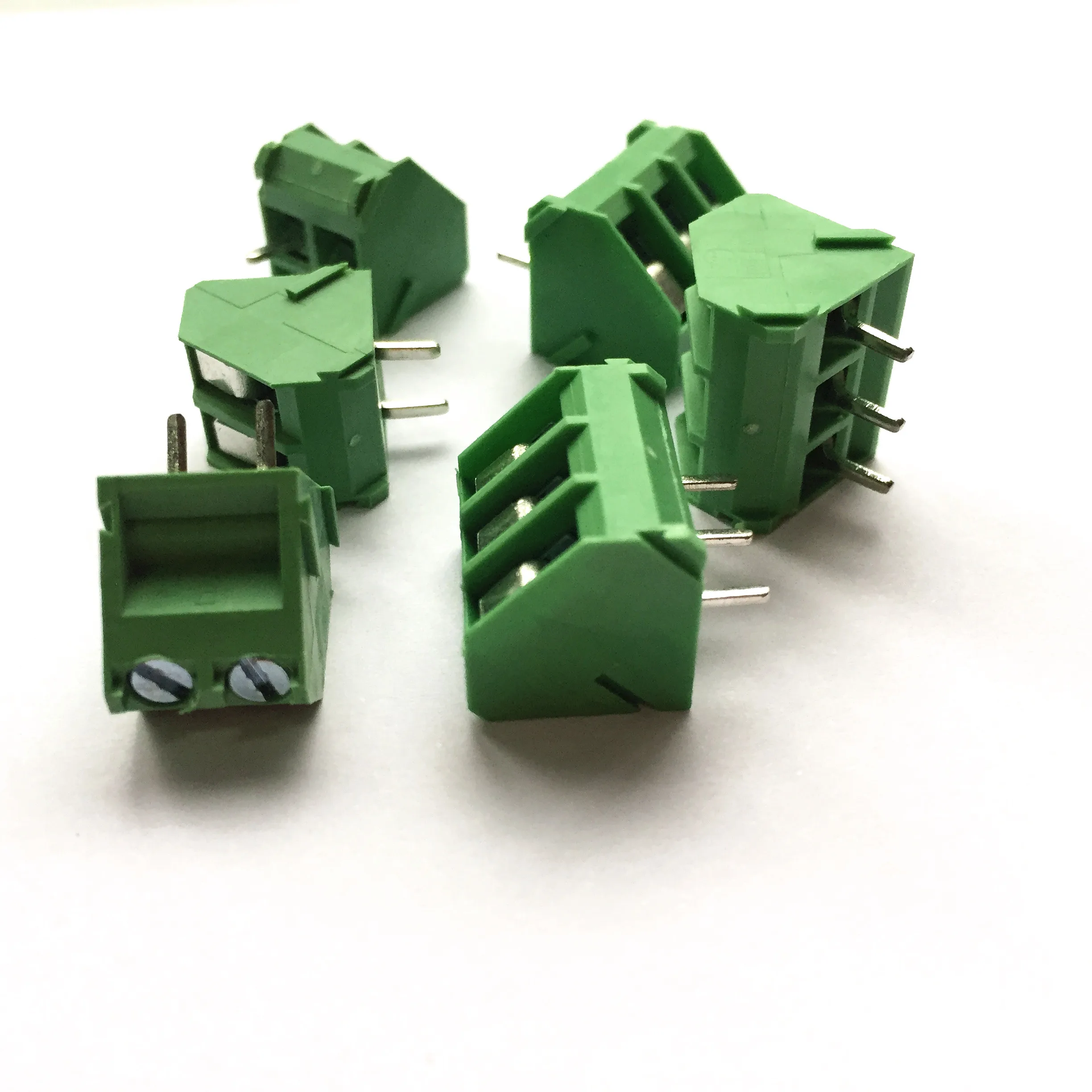 equivalent 2 3 4 Pin 5 mm Pinch PCB Mount Screw Terminal Block Connector 300V 10A connectors