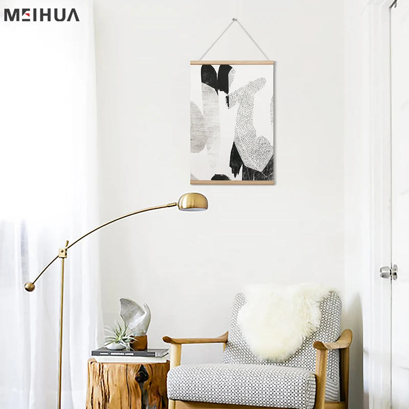 New Arrival Unique Gift Large Wall Hangings Poster Hanger Home Decorative Canvas Digital Printing Abstract Pigment Ink