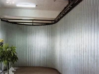 TOMA aluminum side sliding fire rated roller shutter for mall commercial door