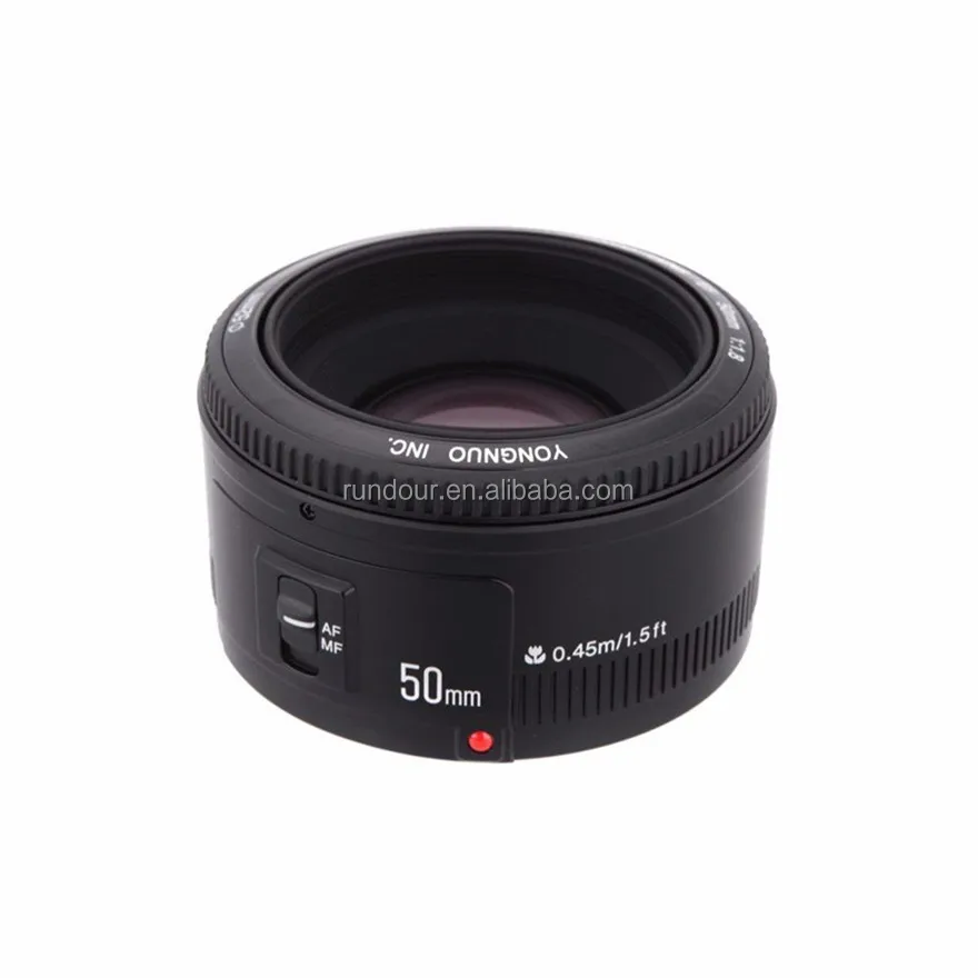 In Stock!YONGNUO YN50mm f1.8 YN EF 50mm f/1.8 AF Lens YN50 Aperture Auto Focus for nikon DSLR Cameras