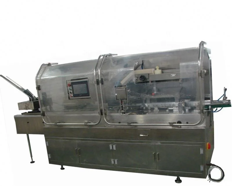 
Hot melt glue wrap around carton box packing machine for bottles 