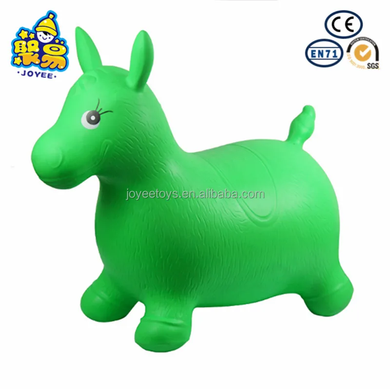 
Wholesale Eco-friendly strong PVC bouncing hopper kids jumping animal toy 