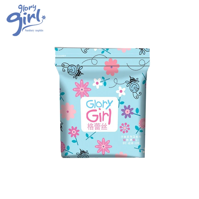 Feminine Hygiene Products Women Panties Liner Organic Cotton Menstrual Pads Overnight Sanitary Napkin Towel