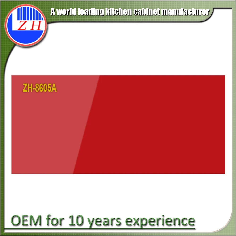 Foshan factory supply High gloss 1.2mm anti scratch acrylic sheet for cabinet furniture