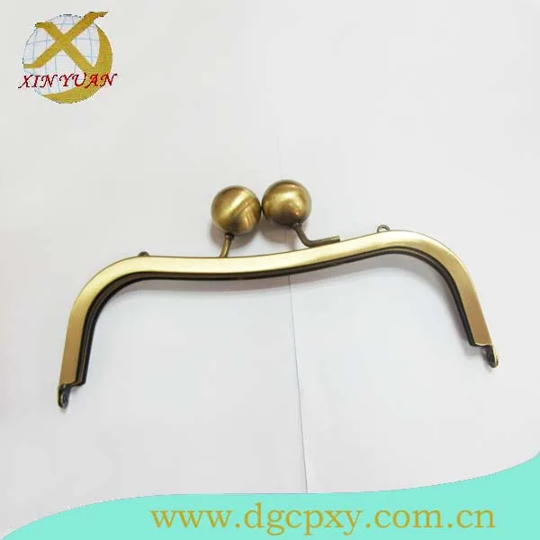 20.2*6.8cm Fashionable Big Head Handbag Metal Clasp Frame