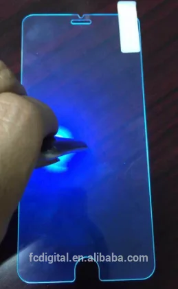 Завод питания полный размер закаленное стекло экрана протектор с анти синий свет для iphone 6 0.26 мм