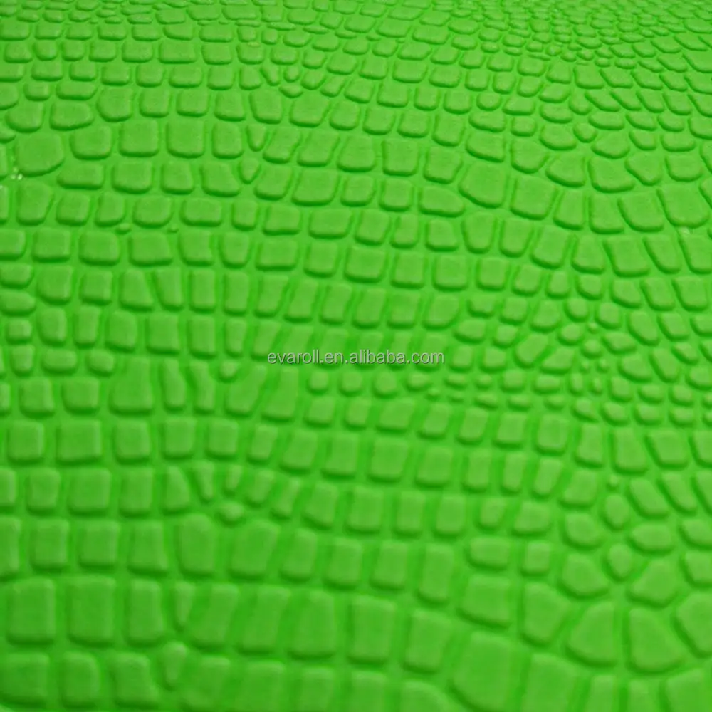 colorful textured EVA foam roll and sheet for hotel slipper