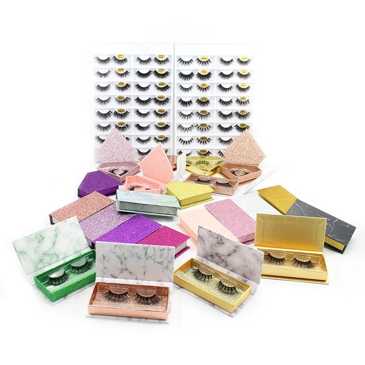 Luxurious Handmade 100% Real 3D Mink Eyelashes