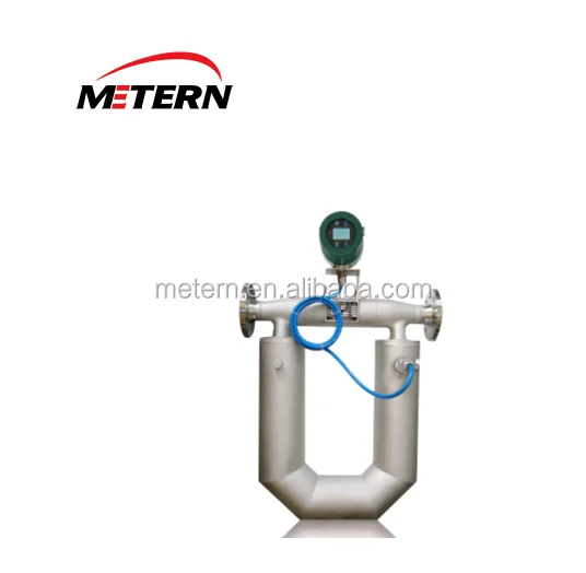 Food juice powder serous medical coriolis mass flow meter flowmeter