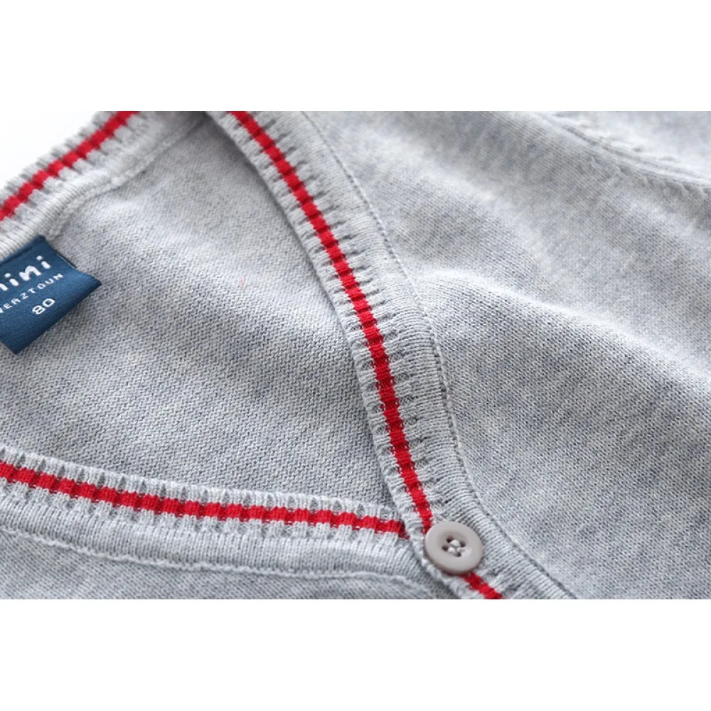 
New Design kids sweater For Boys Cardigan Striped baby boy sweater Wholesale Children Clothes Baby Sweater Design Hand Knitted 